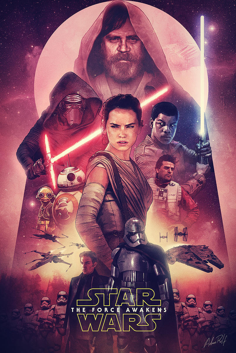 imthenic:  The Force Awakens by Adam Relf 