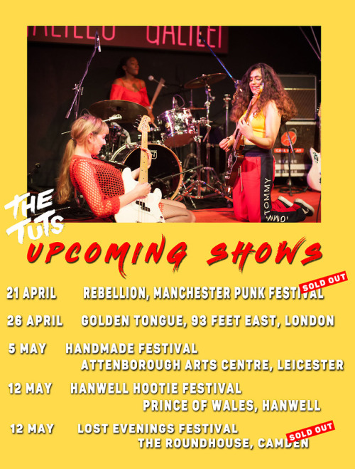 We miss you, so we&rsquo;ve booked these Spring shows! Including TWO festivals on one day, busy 