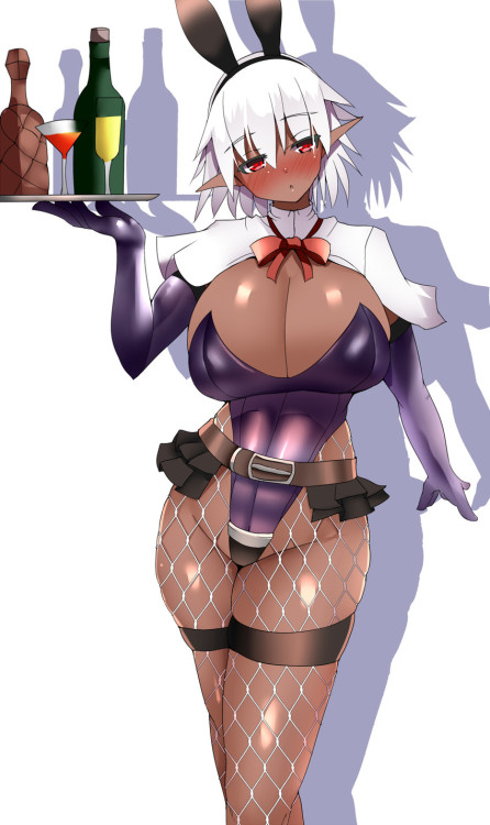 hentaibeats:  Dark Elf Set! All art is sourced via caption   yummies~ ;9