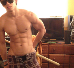 sgdude:  Put down the sword, drop your boxers and come to bed. Oh, and leave the sunglasses on. 