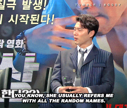 imeggsywafflex:“How do you normally refer each other as?”Son Ye-Jin and Hyun Bin on The Negotiation’