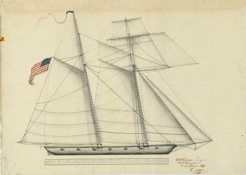 ltwilliammowett: Sail Plans of  US Ship Congress, a Ship of the line, US Ship General Pike, US Sch