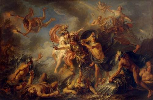 The Fury of Achilles ~ by Charles Antoine Coypel…