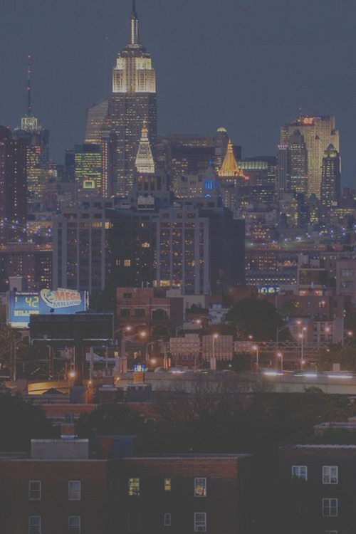 infamousgod:  blue new york By gsgeorge 