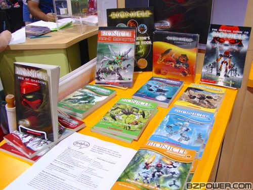 Bionicle Scholastic Booth At the 2005 San Deigo Comic-Con