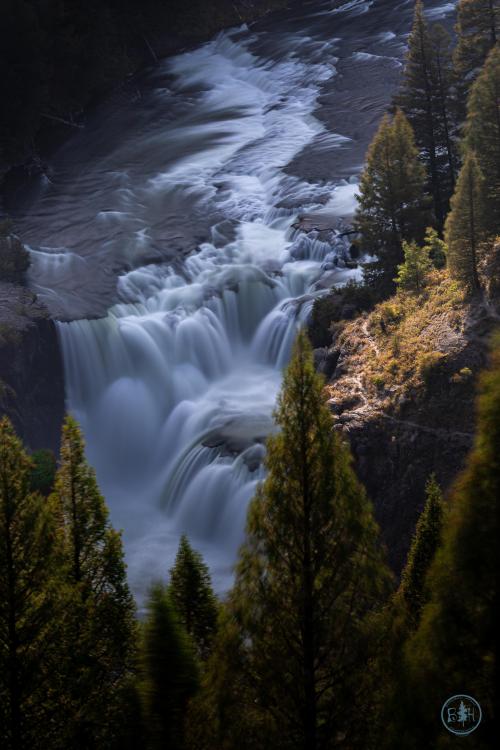 oneshotolive:  [OC] Lower Mesa Falls, Idaho [3840x5760] 📷: idahophotoguy1984 