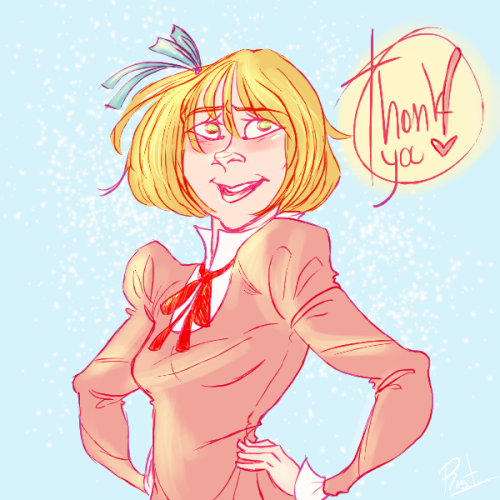 thelaughingstar: apparently people really liked the lily i drew so, thank you all ;w;