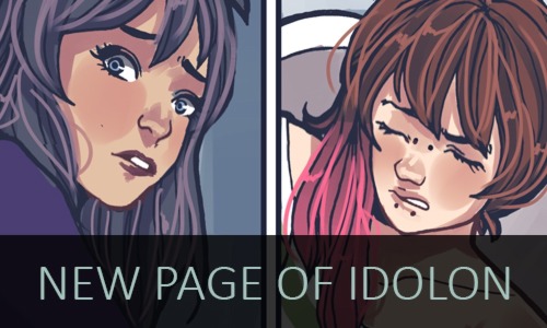 New page! Updating from my Salt Lake City FanX table! http://www.idoloncomic.com/comic/page-96/