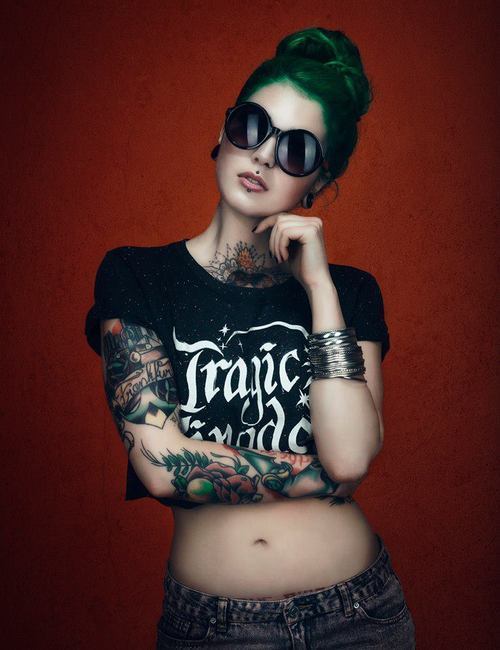 Hot Tattooed Girls