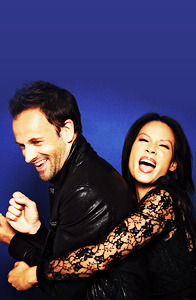 hiddlesy:   endless list of people I adore → Jonny Lee Miller &amp; Lucy