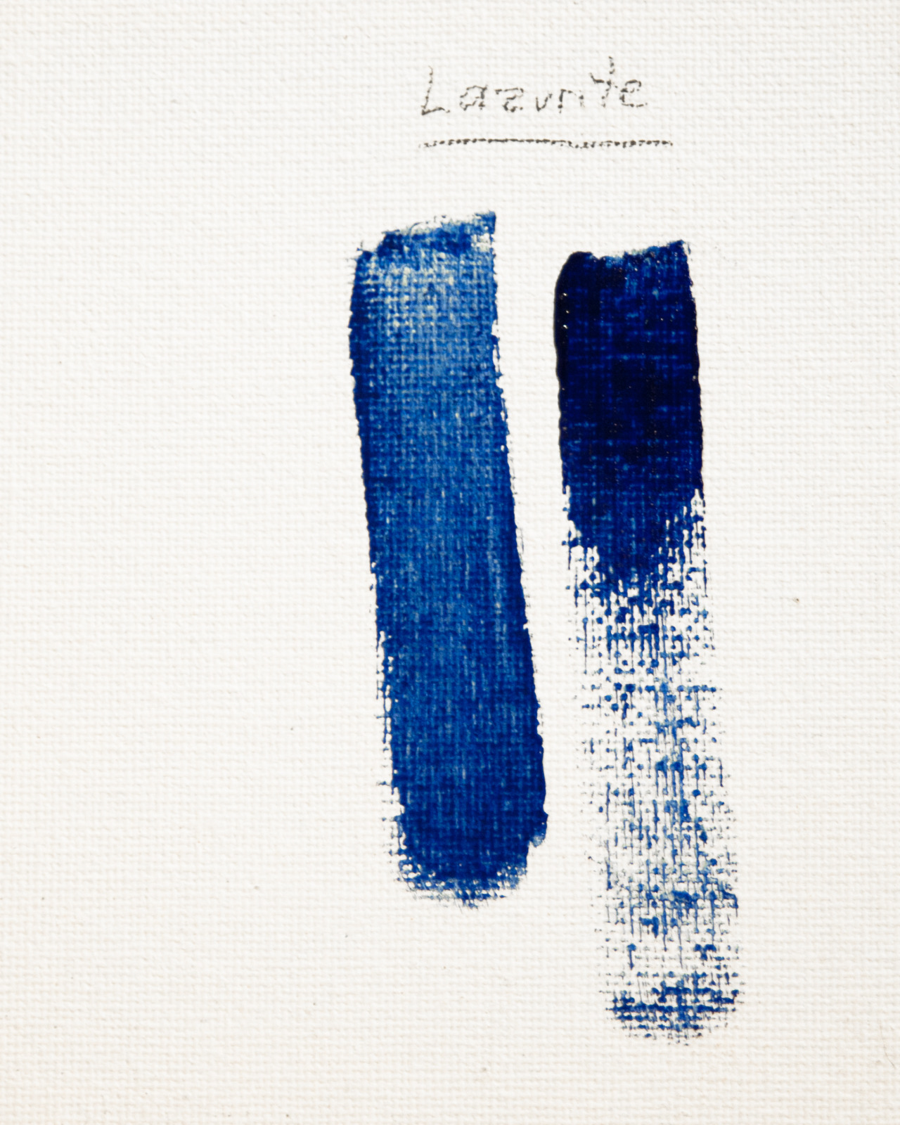 yungvermeer:  Today I had the pleasure of making genuine ultramarine blue oil paint.