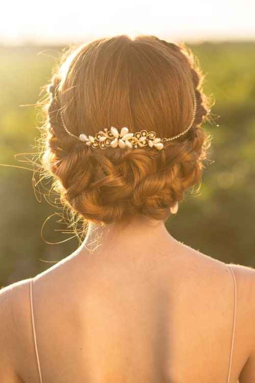 bride hair combs