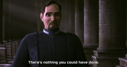 #I AM IN EMOTIONAL RUINS ABOUT THIS MOMENT#THAT PAUSE BEFORE HE SAYSFOR EITHER OF THEM#AHSOKA THINKS