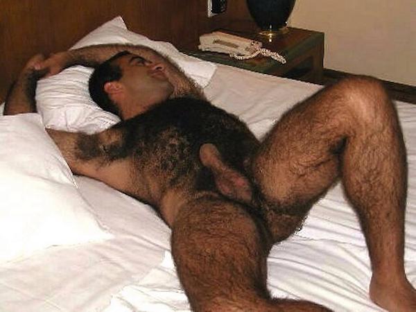 OMG he is an exceptionally hairy, sexy man.  Physically idea and my kind of man! 