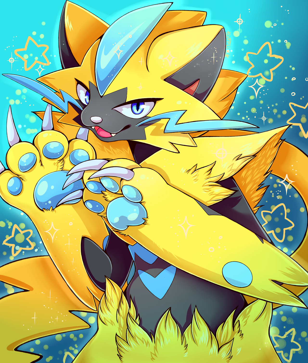 rottenface:  ⚡Magical legendary kitty zap zap ⚡ This took me a week because