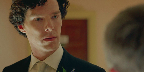 beejohnlocked:john-and-sherlocks:sherlock looking at john ⇢ the sign of threeCan we NOT with his fac