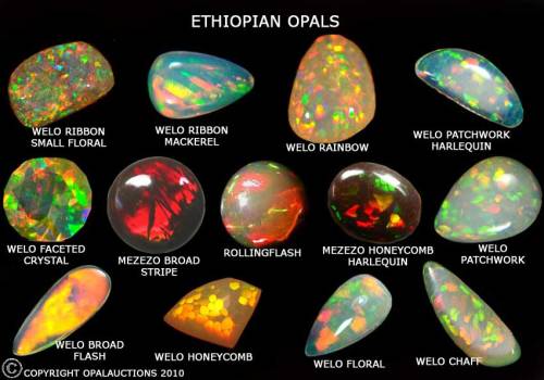 sublunaries:  odditiesoflife:  The Strange Magnificent Beauty of Opals The ancient Greeks upheld the opal as a sign of purity and hope. The ancient Romans believed opals kept the wearer safe from harm and called opals cupid paederos, child as beautiful