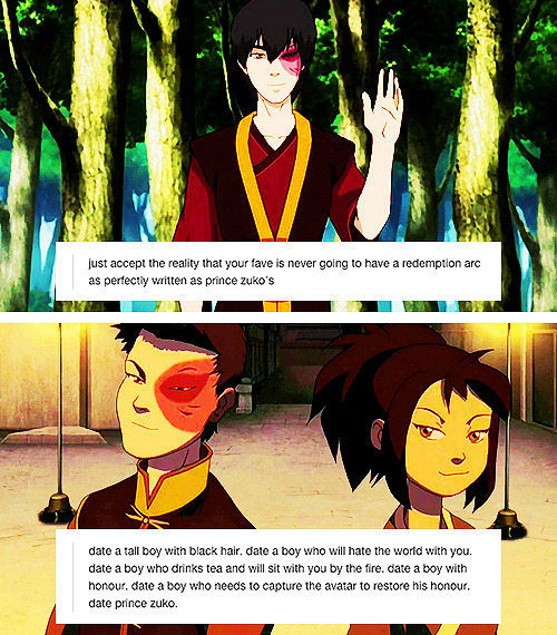 zukoshonours:  popular zuko textposts 