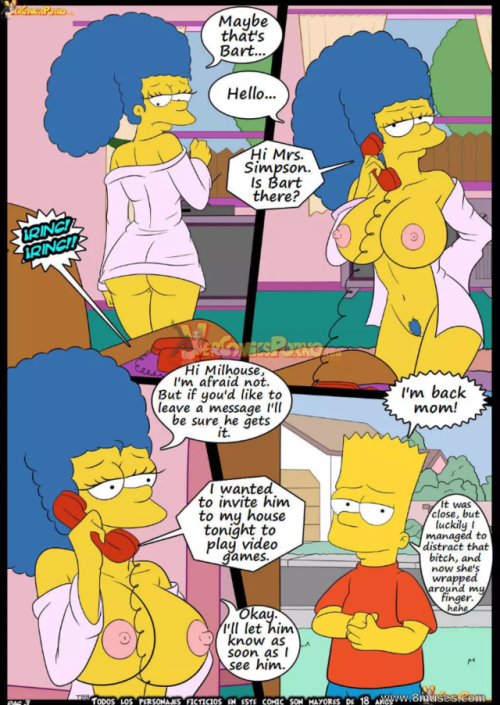 kaneki-art:  Simpsons doujinshi, Old habits 6: Learning with mama part 1/3  ALL CHARACTER IN THIS COMIC ARE OVER  18