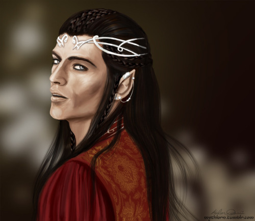 curufins-smile: mythlorn: Fëanor - CommissionFëanor is for curufins-smile. “More str