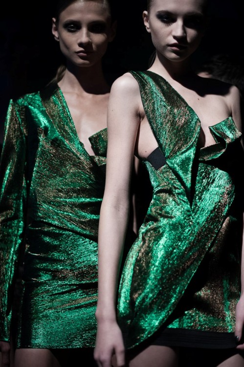 degarcons:  Anthony Vaccarello F/W 2012