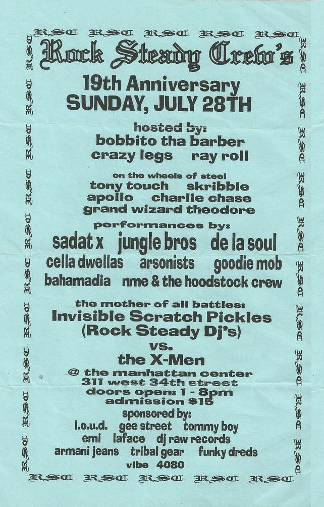 Rock Steady Crew&rsquo;s 19th Anniversary @ The Manhattan Center - July 28th,