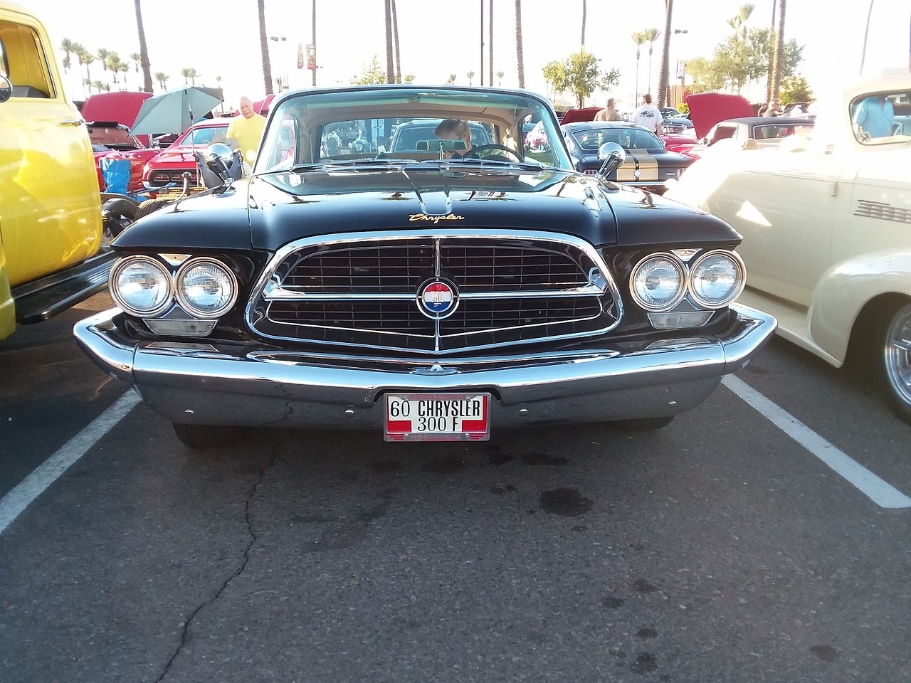 justneedsalittlework:Serious fins and a funky trunk-mounted spare in this seriously