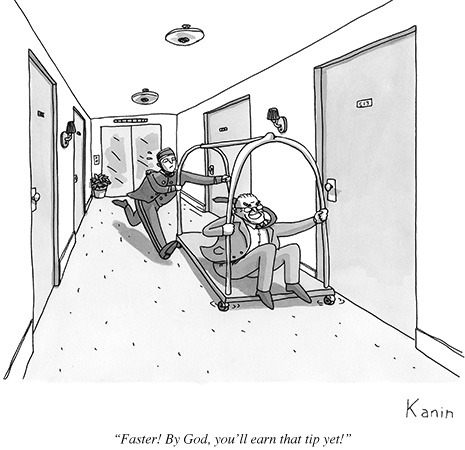 A cartoon by Zachary Kanin. Take a look at more cartoons from this week’s issue: nyr.kr/19pAT