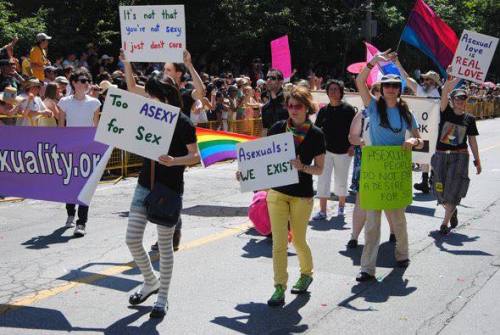 “asexual people do not experience a desire for sex”