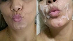 Cum Facials are ART!