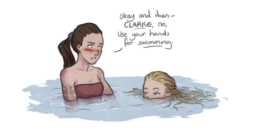 critter-of-habit: Lexa is a good teacher, really - Clarke is just an easily distracted student.