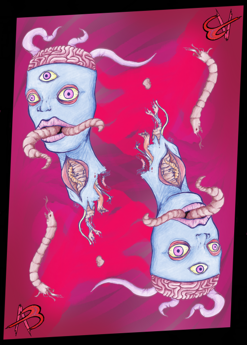 Were Making Trading Cards Of All The Artists In My Class And Im Doing Mine Based On Peoples Art Pieces