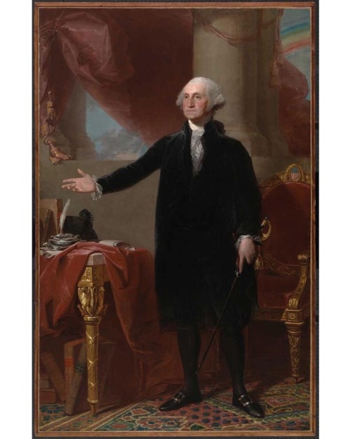 Repost from @smithsoniannpg using @RepostRegramApp - @smithsonian repost: #GilbertStuart painted thi