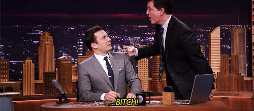 fallontonight:  Stephen Colbert knows what’s up - it’s almost time for the show!