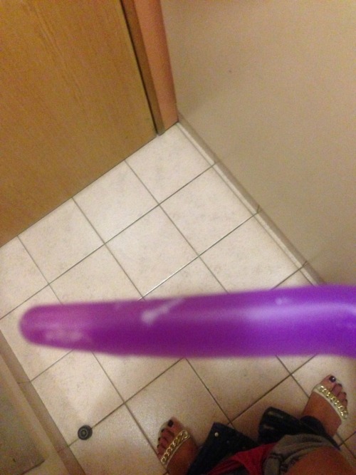 marketingslut:  I fucked myself with my hairbrush in the work toilets then cleaned my cum up with my new pink panties ready to lick tonight when I get home x 