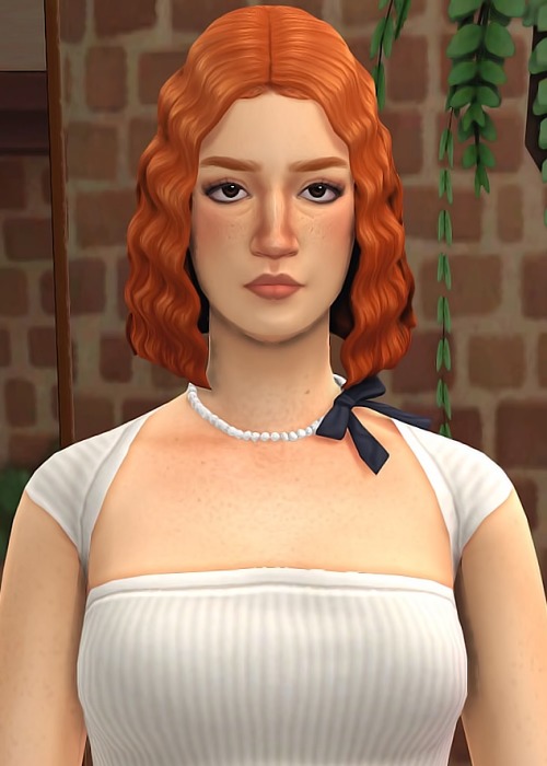 Made A Redhead Sim Tonight To Stave Off My Own Desire To Dye My Hair