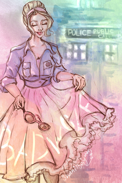 theartofdoctorwho: Rose Tyler “The Idiot’s Lantern&quot; 