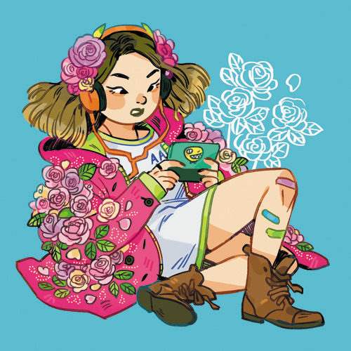91burrow:School Asignment - 3x3 - Floras