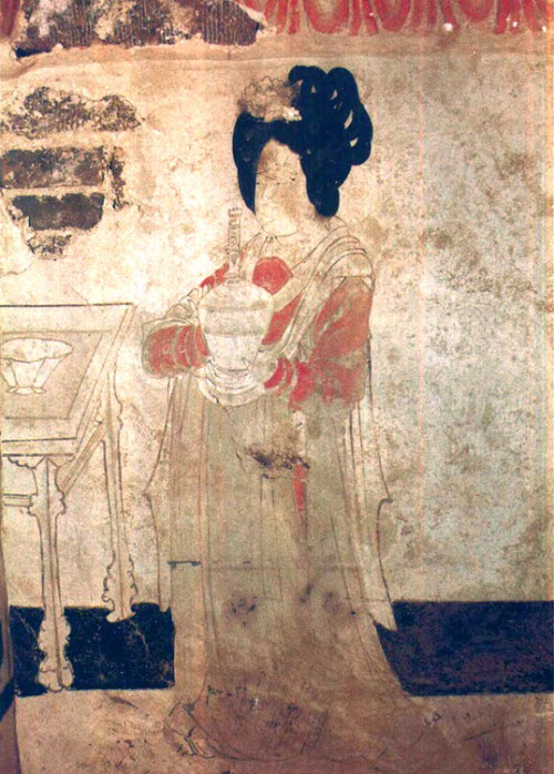 Ancient Chinese murals and painted reliefs from the tomb of Wang Chuzhi (863-923 CE), a senior milit