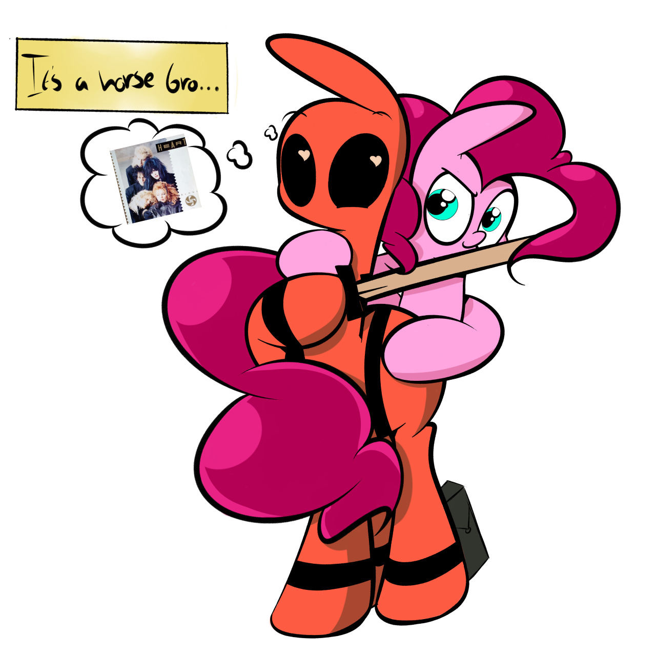 deadpoolreplies:  TILL NOW. I ALWAYS GOT BY ON MY OWWN.  X3! Match made in heav-&hellip;.