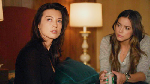 MCU Ladies Week[Day 5-Favourite Friendship] MaySkye I absolutely adore Melinda May and Skye together
