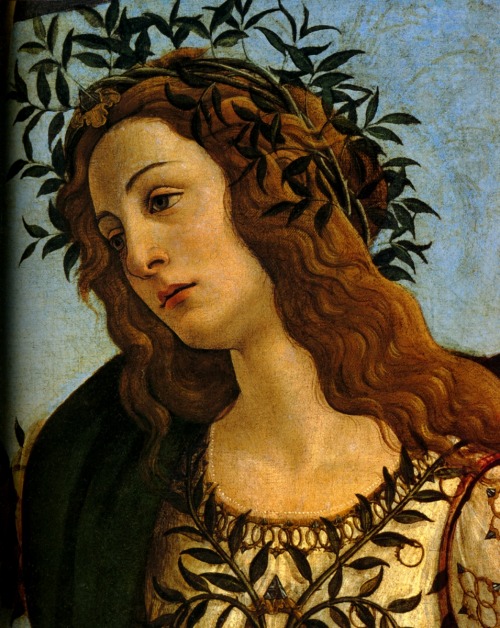 renaissance-art:Botticelli’s Goddesses