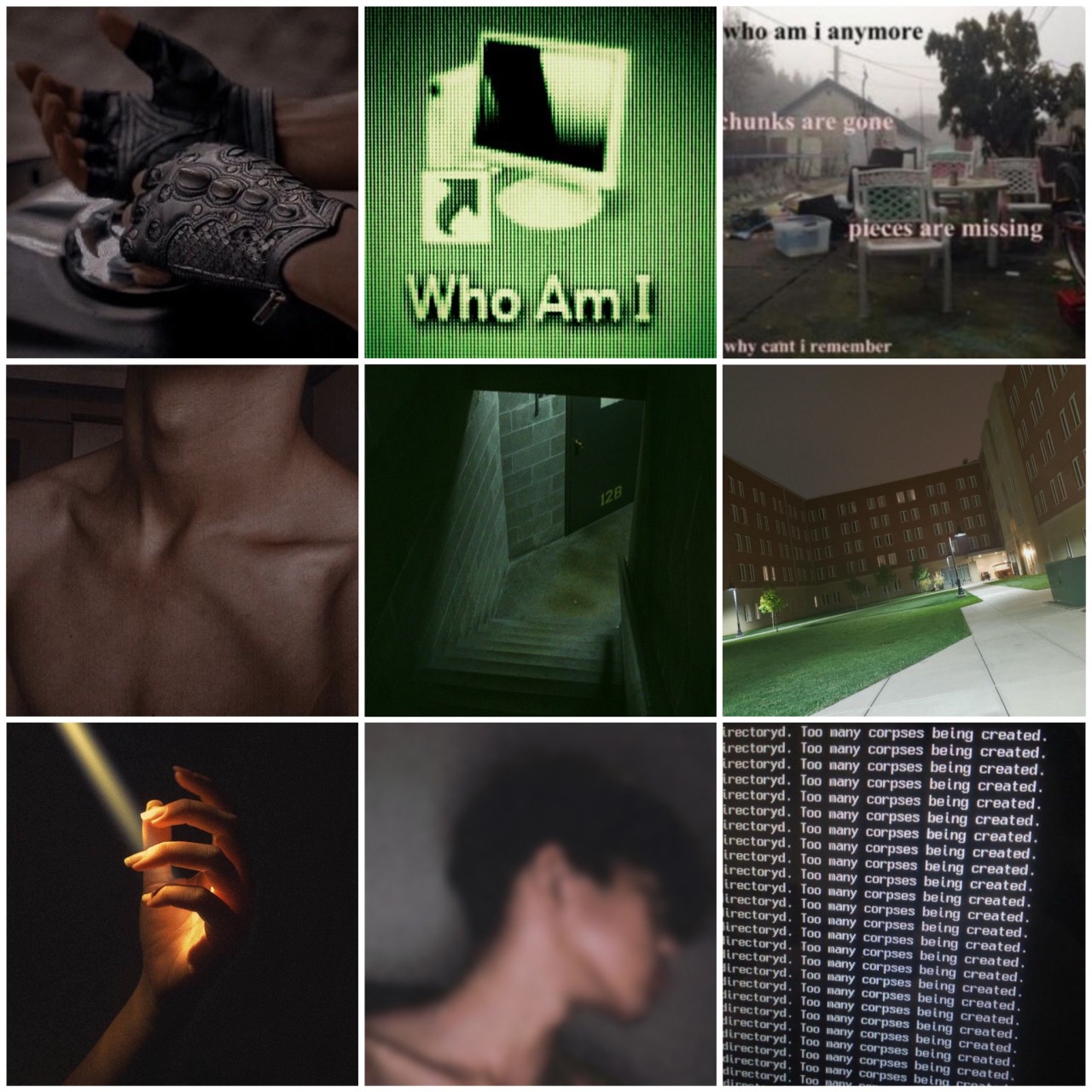 Weirdcore/Dreamcore Moodboard