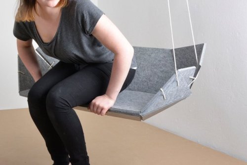 co-olstuff: German students design flexible furniture collection using felt composite