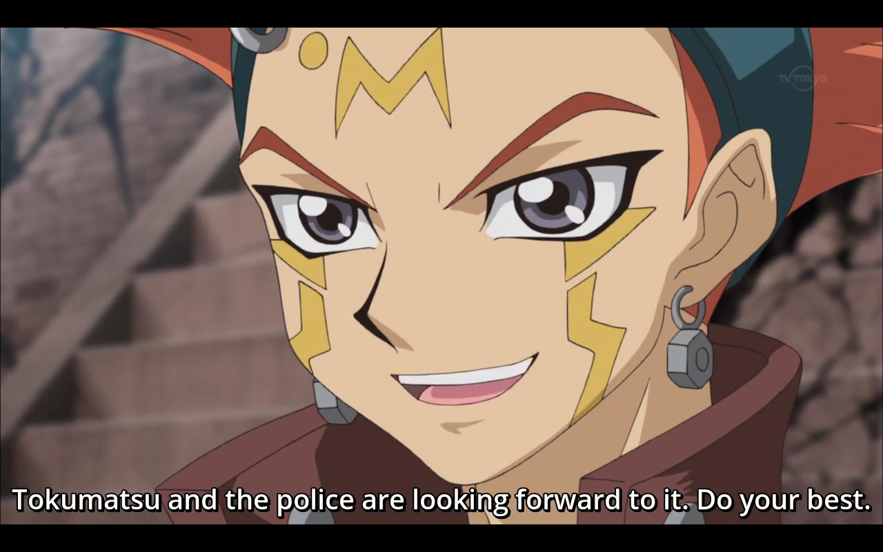 chibicrow: Crow-sama being a Momma Bird and bringing all of Yuya’s things. CROW-SAMA