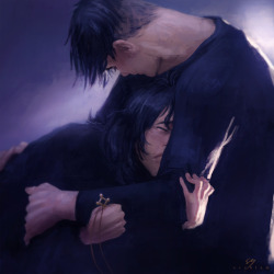 eveblum:  This bond is a curse for us. Sad picture appeared in my mind and I don’t want to suffer alone ʕ •ᴥ•ʔ 