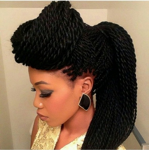 Black updo hairstyles