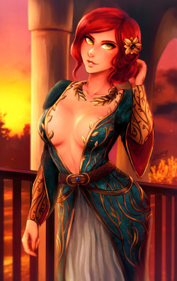 Triss Merigold From Witcher 3 ✨