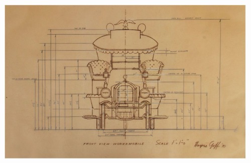 Harper Goff (1911-1993) Wonkamobile (1970)