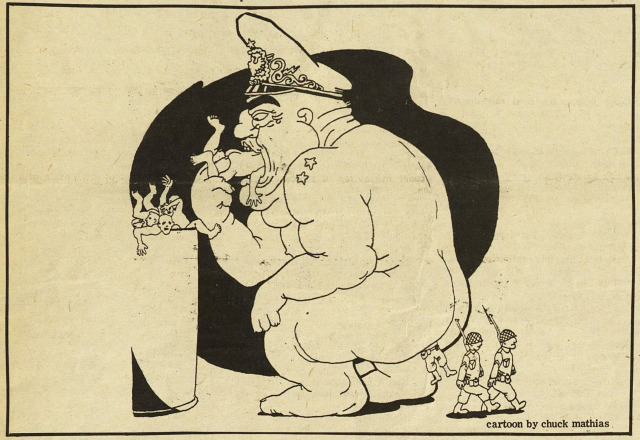 (SDS) New Left Notes, 1968 Chuck Mathias